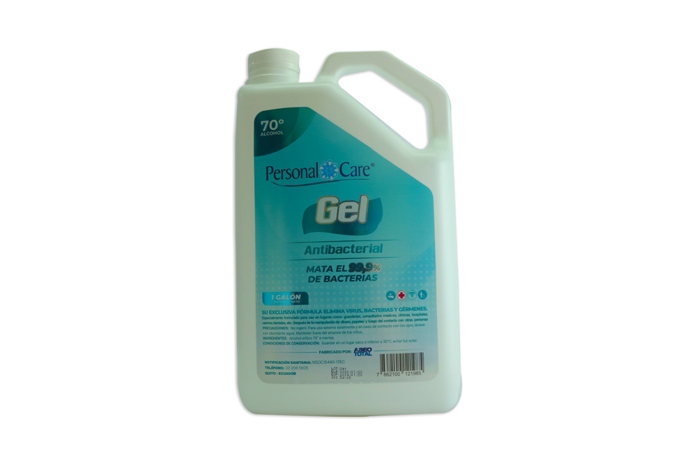 Gel antibacterial PERSONAL CARE 